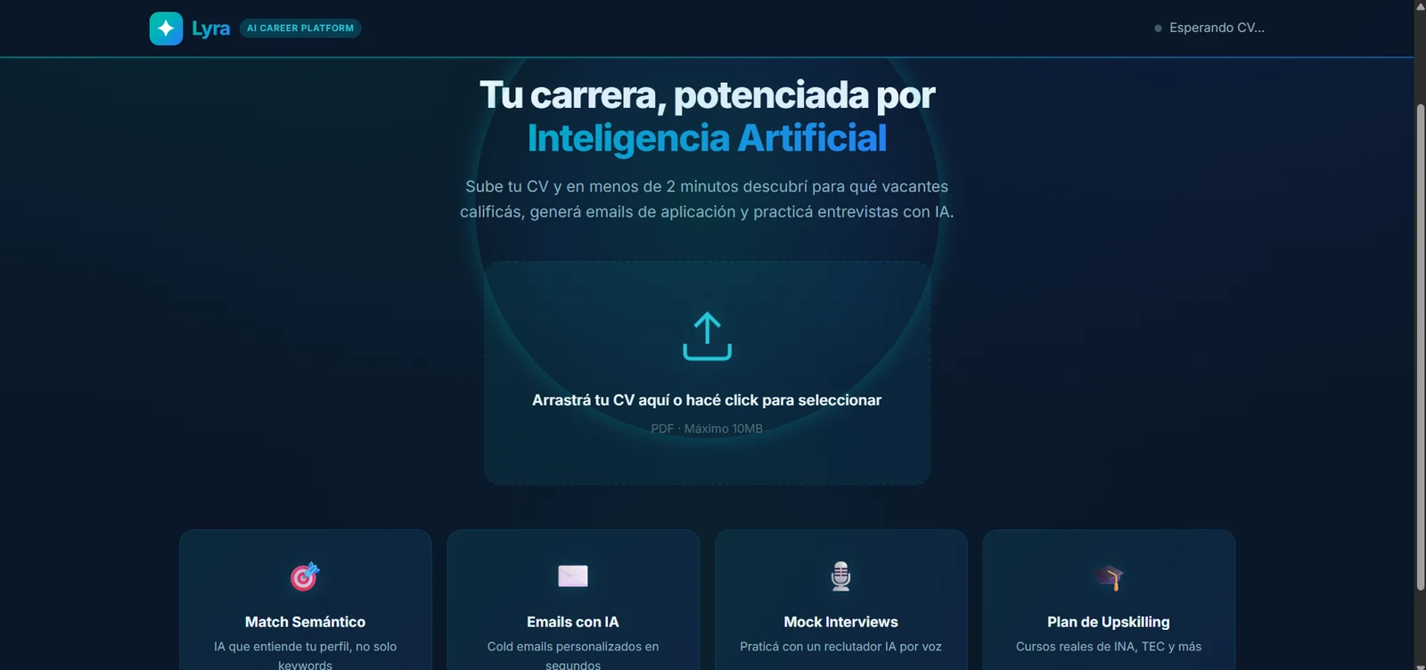 Lyra — Prueba de concepto para empleo y desarrollo de competencias